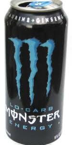 Monster Energy - Blue Low Carb 16 oz - Case of 24