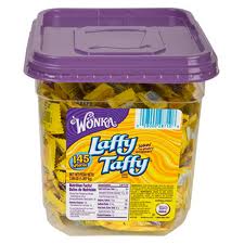 Laffy Taffy Tubs Banana - Case of 145